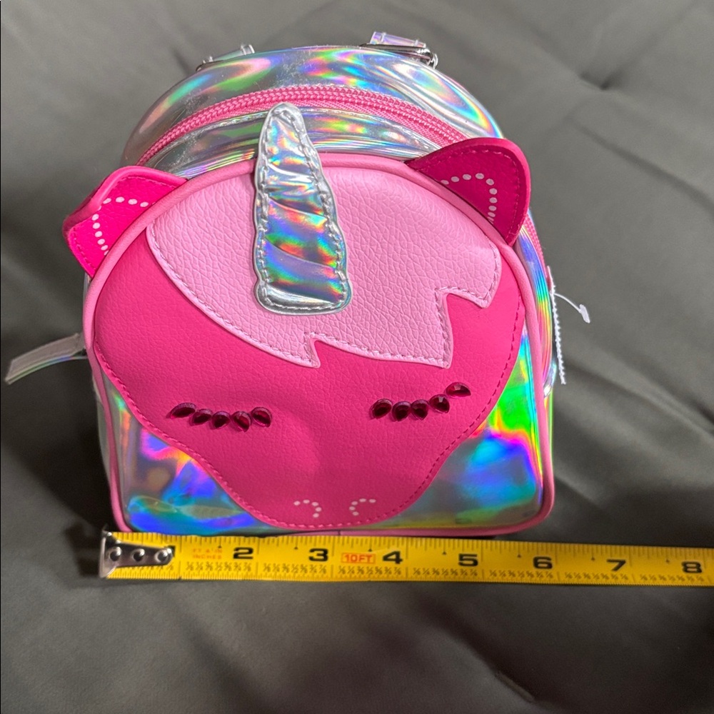 Pink Unicorn Mini Backpack - Picture 5 of 6